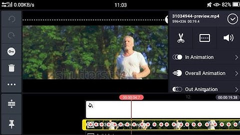 How to make a MOTION TRACKING VIDEO EFFECT using kinemaster.