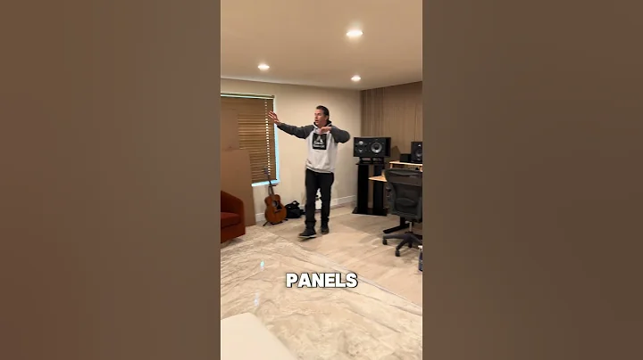 Recording Studio With 17 of our 4” & 2” Standard White Bass Traps & Acoustic Panels!