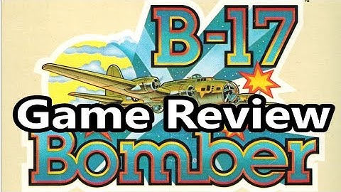 B-17 Bomber Intellivision Intellivoice Game Review - The No Swear Gamer Ep 631