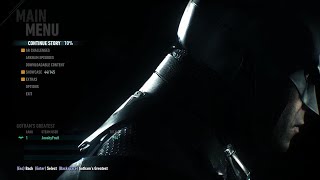 Batman: Arkham Knight Main Menu Theme - YouTube