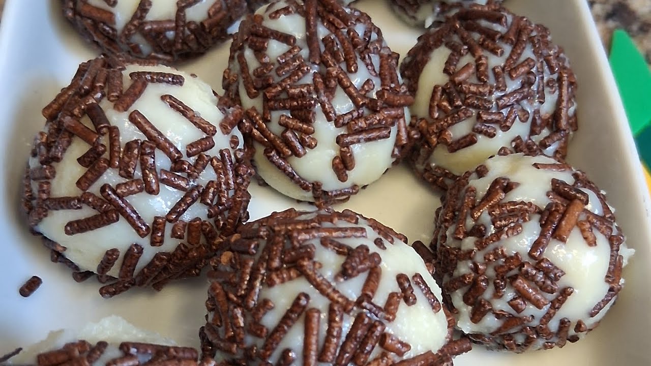 Brigadeiro branco, leite em pó sem leite condensado.😋 - YouTube
