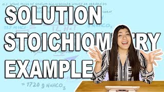 Molarity, Solution Stoichiometry and Dilution Problem