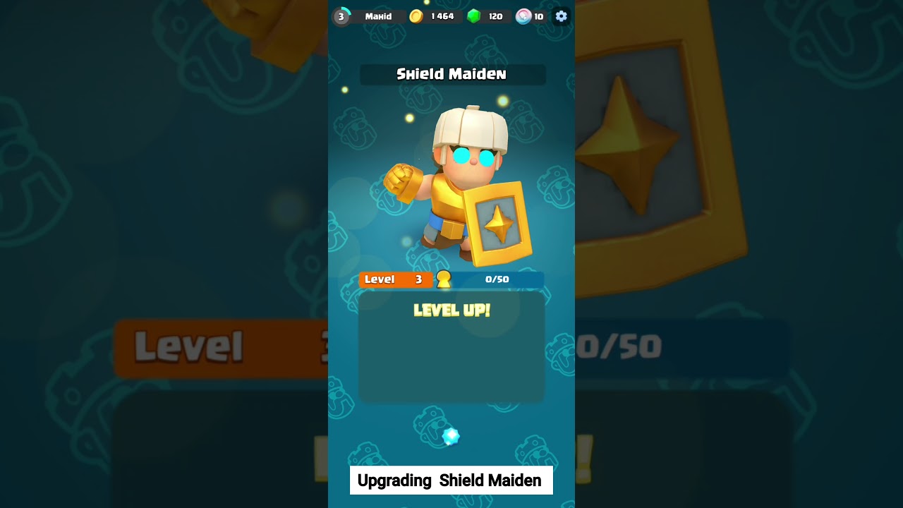 Улучшение Shield Maiden 