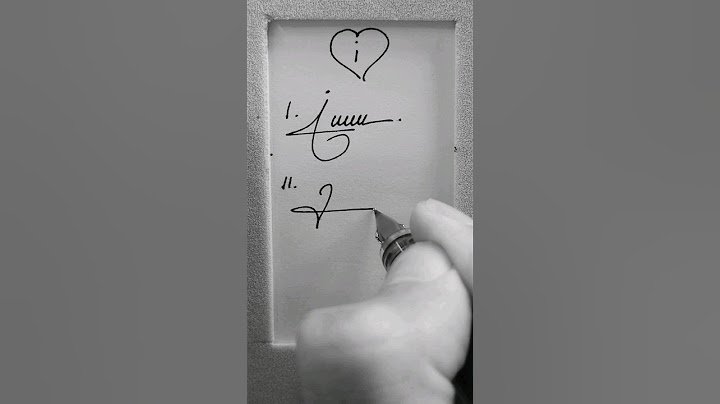 Signature Designs with Letter I #signature #signatureideas #signaturedesign