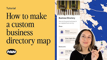 How to create a business directory map