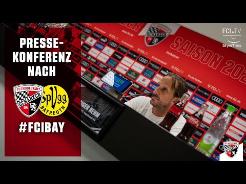 Schanzer Pressekonferenz nach FC Ingolstadt 04 vs. SpVgg Bayreuth