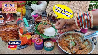 Miniature Gutti Vankaya | South Indian Meal | Andhra Mini Food tube | Mini Foodkey | ACH Mini Foods