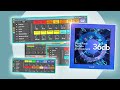 Peak time techno explorations with 36db ableton live environments  complete music production tools