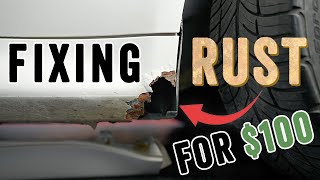 Fixing Rust on Z3 Rocker Panel