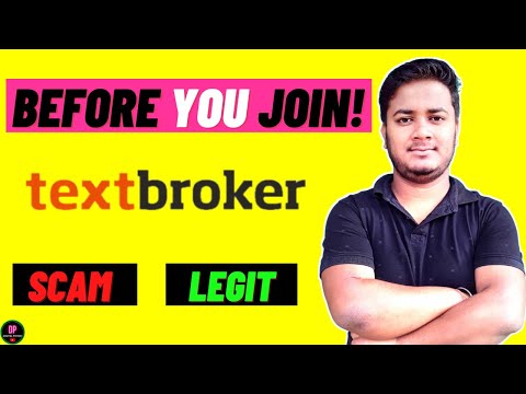 TEXTBROKER REVIEW WANT TO MAKE MONEY ON TEXTBROKER IS  TEXTBROKER LEGIT?