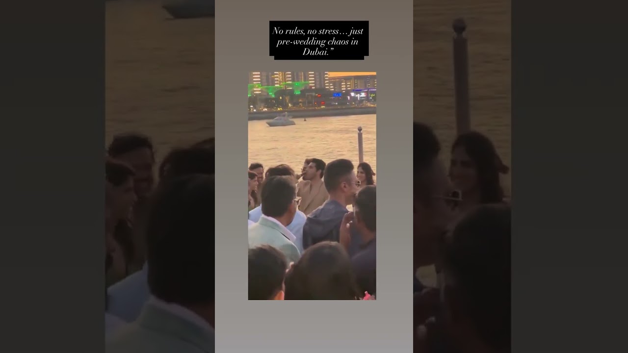 Allu Sirish Pre-Wedding Chaos in Dubai 🎉 | Allu Family Celebrations | Viral 