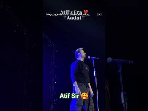 Ab to Adat Si Hai mujhko || Atif ashlam #shorts #viral #atifaslam
