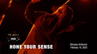 ⌜ nbv ⌟  |  HONE YOUR SENSE @ Shinjuku Antiknock – 18 February 2023