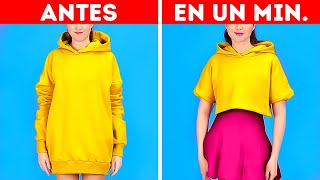 CREANDO NUEVOS ESTILOS CON ROPA VIEJA || FORMAS FÁCILES DE MEJORAR TU IMAGEN