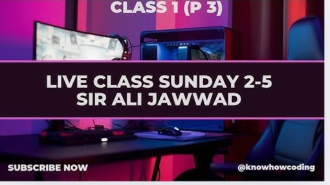 Live | Sunday 2-5 | part 3 | prompt engineering|class 1