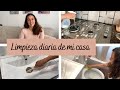 CÓMO LIMPIO MI CASA DIARIAMENTE 🧼🧹 | MOTÍVATE CONMIGO