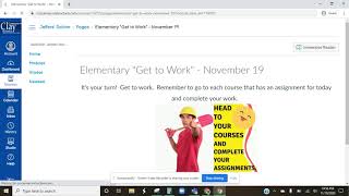 Elementary Canvas Tour for eLearning