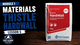 Thistle HardWall Plaster Explained | Free Plastering Course – Module 1, Lesson 5