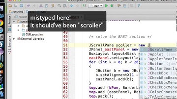 Java Swing LayoutManagers