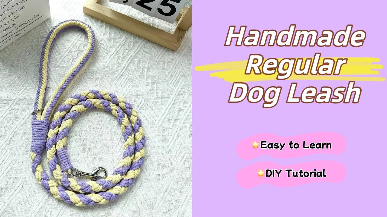 How to Make a Dog Leash With Rope: DIY Guide