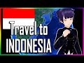 【Trave in Indonesia 🇮🇩】インドネシアを旅しよう🙏💜🌎【仮想旅行, Virtual Travel】 椿カナヱ