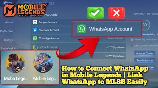 How to Connect WhatsApp to Mobile Legends | Link WhatsApp to MLBB | Connect WhatsApp in MOBA legends screenshot 4