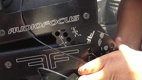AUDIOFOCUS ARES8 powered by Powersoft first deployment