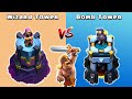 Wizard Tower vs Bomb Tower vs Super Barbarian - Clash of Clans