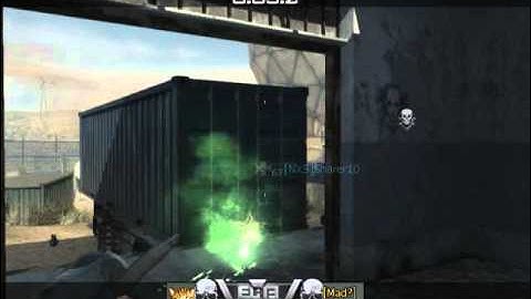 Crazy Throwing Knife Game Winning Kill Mw3