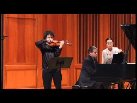 Yevgeny Kutik plays Cesar Franck - Sonata in A Major, 2nd mov