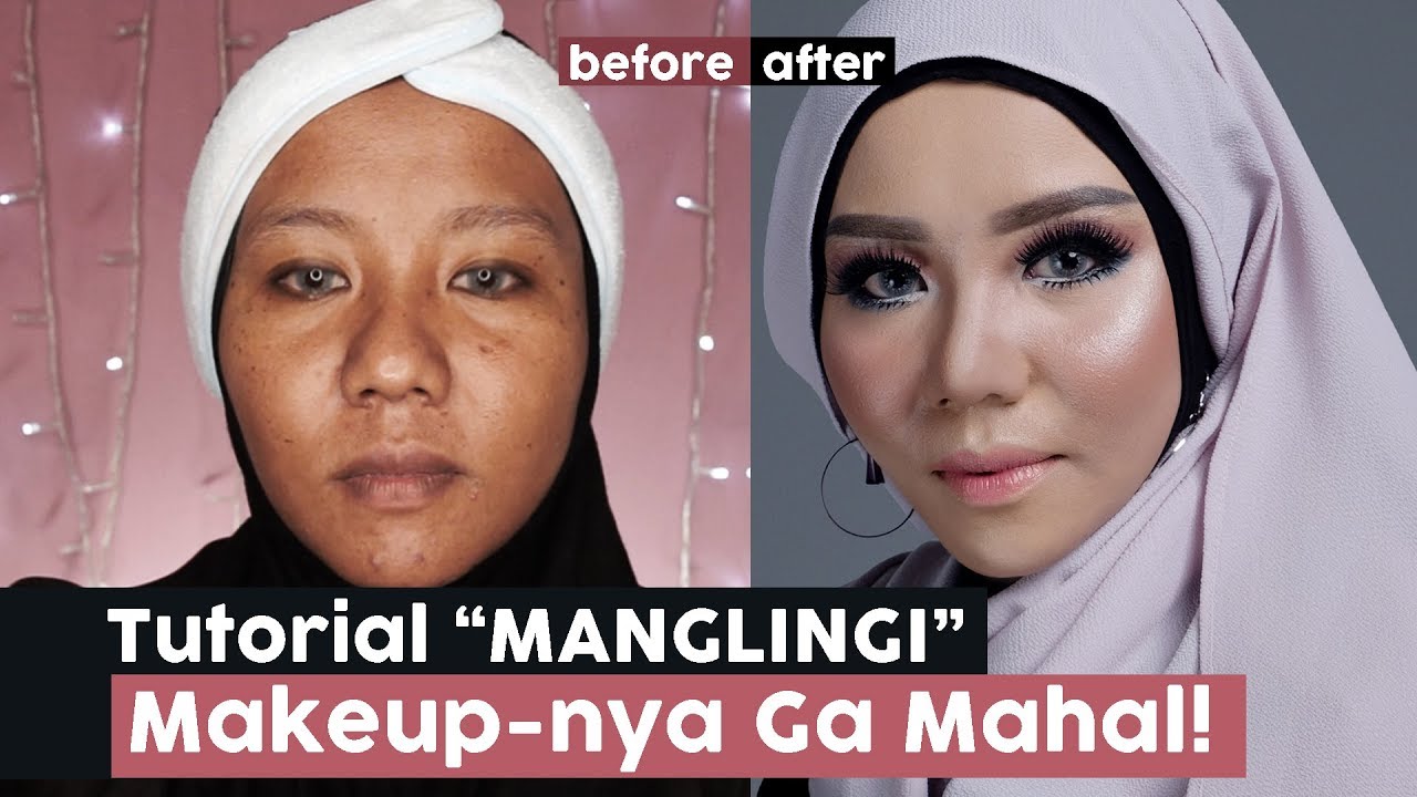 Tutorial Makeup Pengantin Manglingi Pakai Lokal Drugstore WKWKW