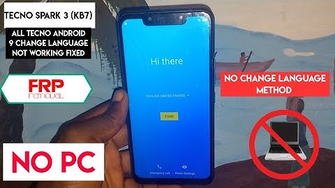 All Tecno Spark 3 Frp Bypass 2022 / TECNO KB7J, KB8J Google Account Remove || Without Pc