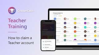 Teacher Training - Claim your Teacher account