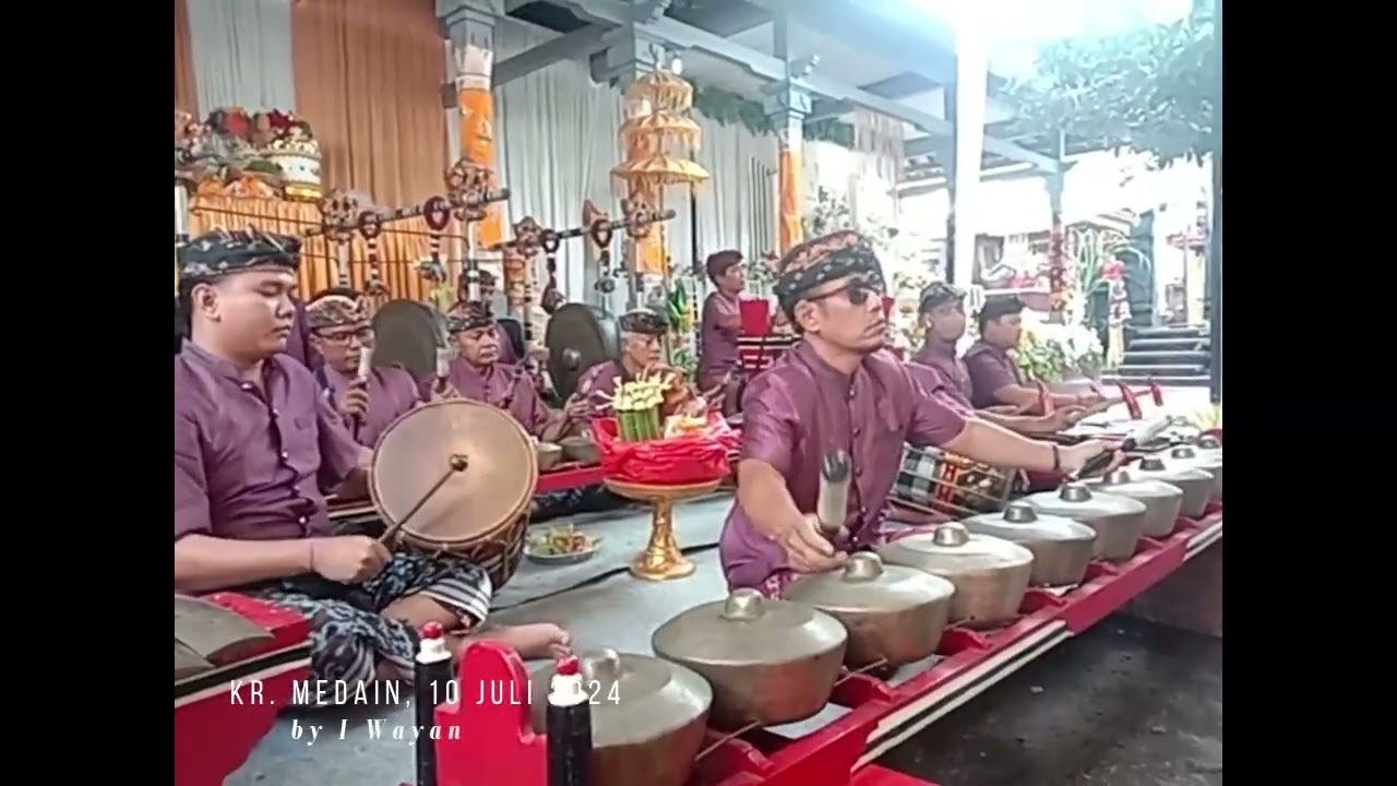 Tabuh Pegongan Saren 10 Juli 2024