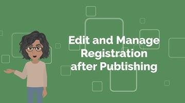 Edit Webex Events Registration after Publishing