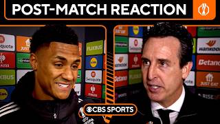 WATKINS & EMERY on Aston Villa progressing past Bologna