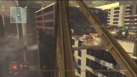 Mw2 Trick Shot Highrise (No Scope) + Reactions