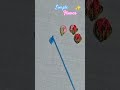 Hand Embroidery Simple Of Flower #shorts#video#art#flower#embroiderydiy