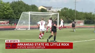 Arkansas State women&#39;s soccer beats Little Rock in 2024 opener