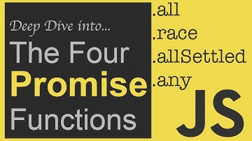 Promise.all | Promise.race | Promise.allSettled | Promise.any (JavaScript ES2020 New Features!)