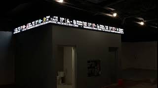 Breathe Moore Training Split-screen LED Sports Ticker Display by On-Demand Digital Display