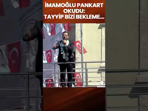 İmamoğlu Giresun'da pankartları