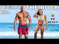 I Trained like The ROCK *you are kidding me 50 SETS!!!*