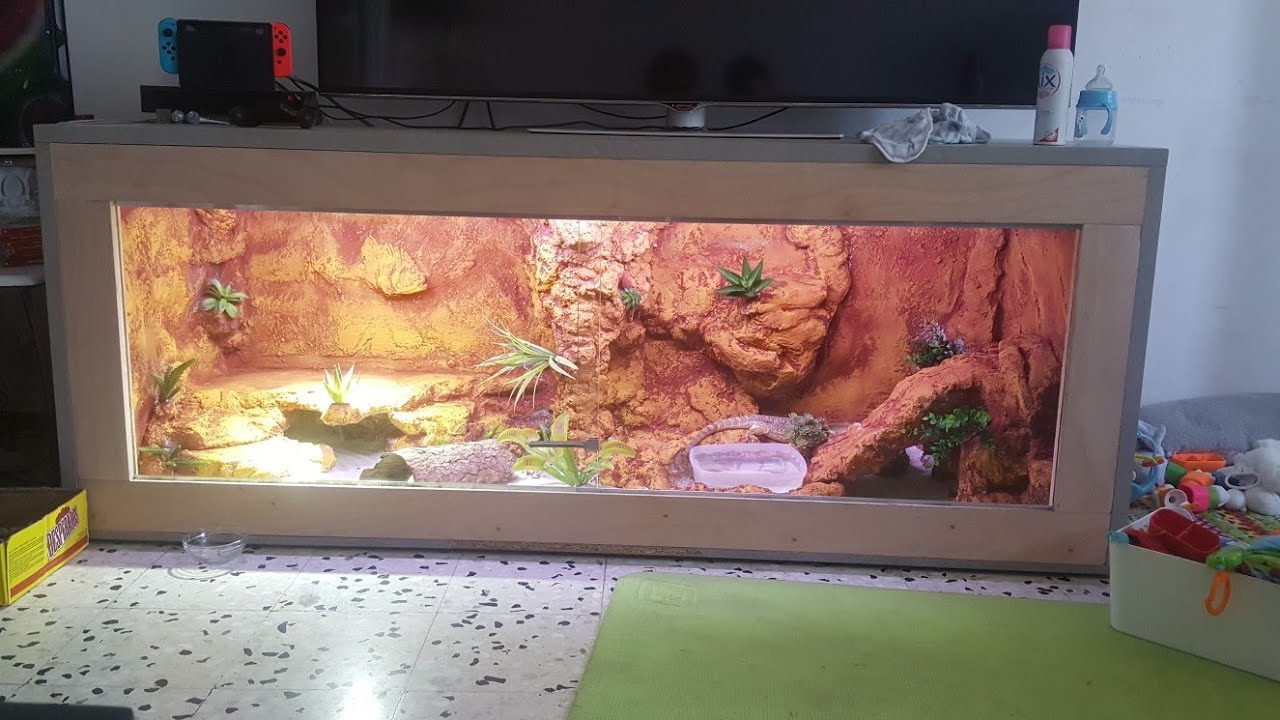 Fabrication vivarium pour pogona 180x60x70 YouTube
