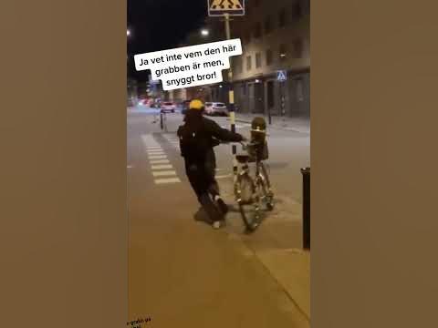 Skön grabb på cykel som ramlar på den #fördig #fail #roligt #cykel #