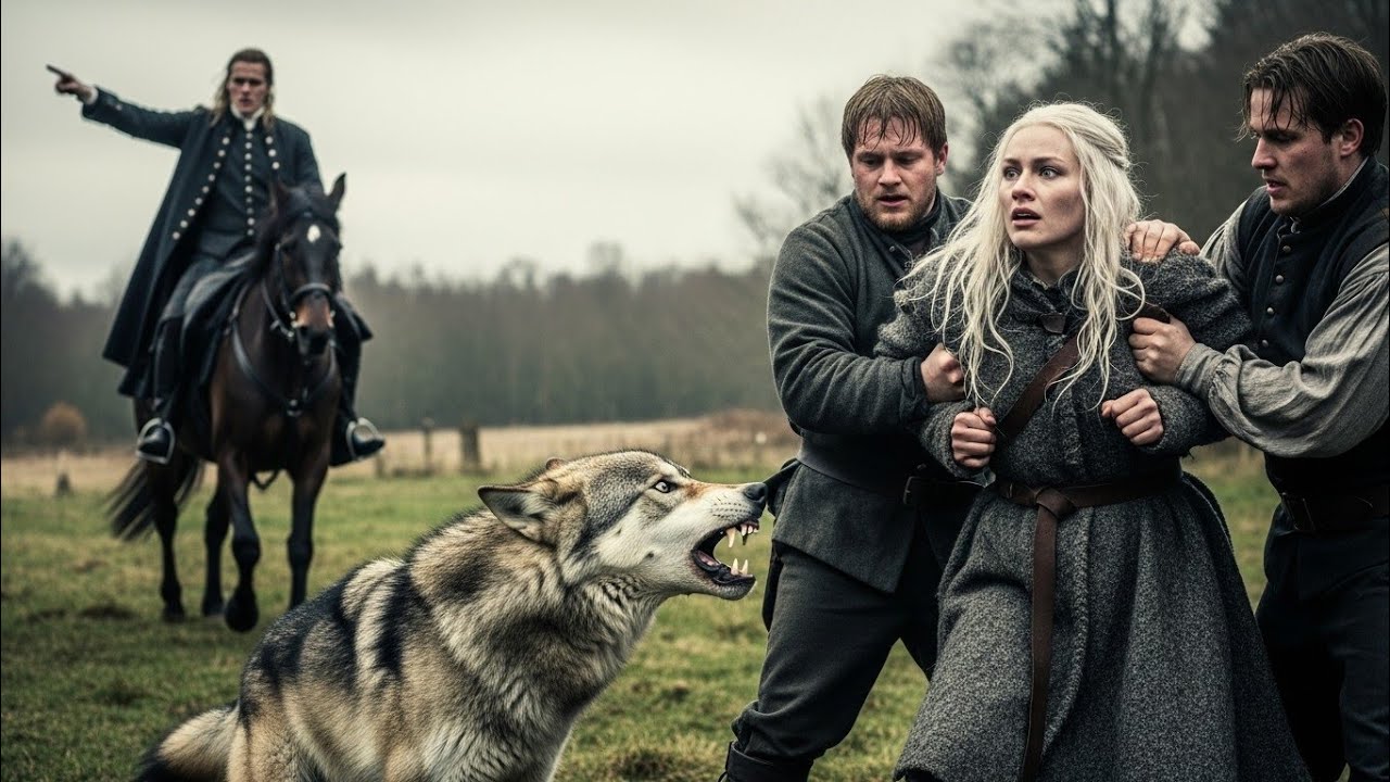 LA ENCONTRARON VIVIENDO ENTRE LOBOS… SIN SABER QUE EL LAIRD TERMINARÍA AMÁNDOLA 🤍🐺🏴