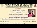 Online Principal Talk Series by Ms Laveena Rajput : 18 Jan 2021