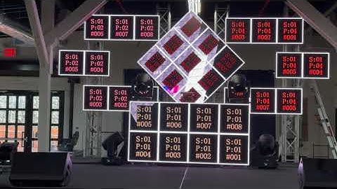 LED Video Wall Screen Design And Mapping Resolume Outline Output. Audio . Visual . Lighting Rental