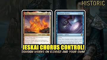 Maindecking Consign Is The Truth! Jeskai Chorus Control! | Historic BO3 | MTG Arena