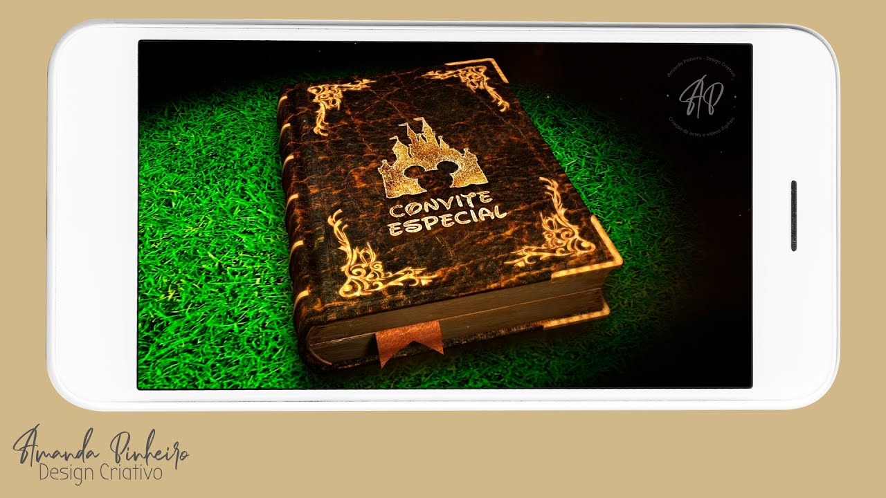 Convite Animado Mundo Disney do Henry